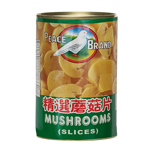 Peace Brand Mushrooms Slices<br/>白鸽牌精选蘑菇片