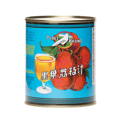 Peace Brand Sugar Added Lychee Juice<br/>白鸽牌黑葉荔枝汁
