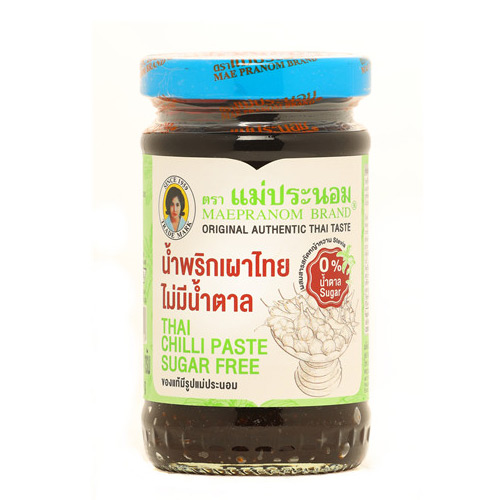 Mae Pranom Brand Thai Chilli Paste Sugar Free <br/>夜巴侬牌无糖泰式辣椒膏