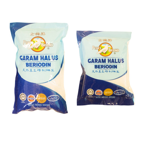 Peace Brand Purified Salt (Australian)<br/>白鸽牌天然真空精制碘盐