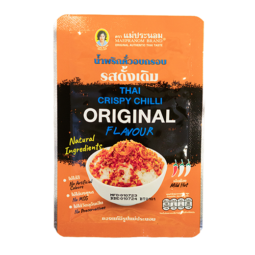 Mae Pranom Brand Thai Crispy Chilli Original Flavour<br/>夜巴侬牌泰式原味脆辣椒