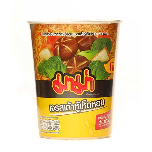 Mama Brand Oriental Style Vegetarian Instant Cup Noodles Tom Yum Flavour <br/>妈妈牌即食(斋)冬炎杯面